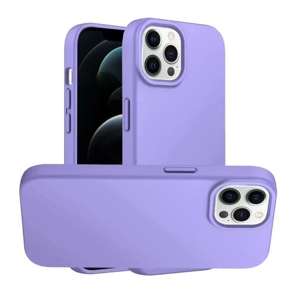 LIQUID SILICONE CASE (NO LOGO) - LAVENDER