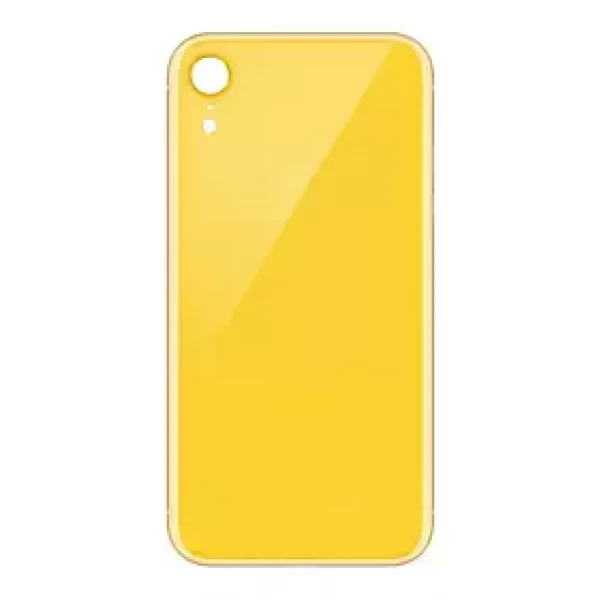 BACK GLASS NO LOGO iPhone XR - YELLOW