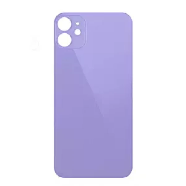 BACK GLASS NO LOGO iPhone 12 - PURPLE