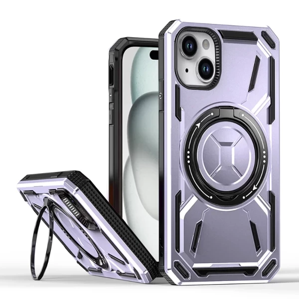Titan Magsafe 360 Stand - Purple  IPHONE 15
