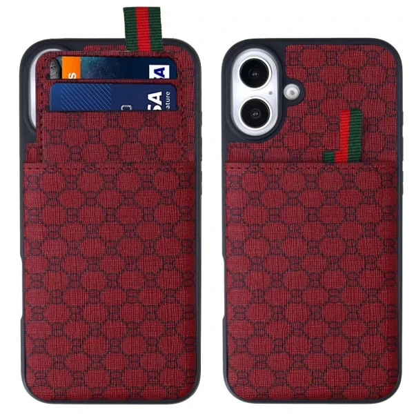 SUAVE MONTAUK CC - RED (L58)  IPHONE 16 PLUS