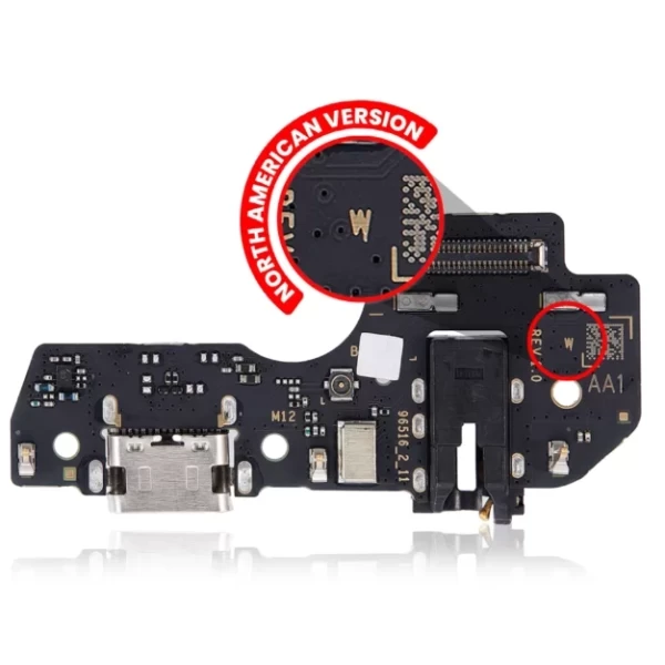 Charging Port Board With Headphone Jack Compatible For Samsung Galaxy A03S (A037U / 2021) (North.American Version) (Premium)