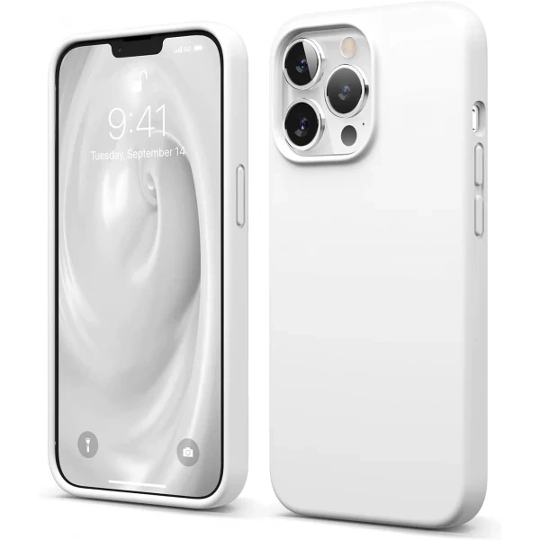 LIQUID SILICONE CASE - WHITE