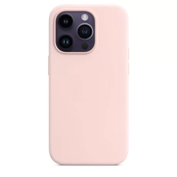 IPHONE 11 PM LIQUID SILICONE CASE (NO LOGO) - PASTEL PINK  IPHONE 11 PRO MAX