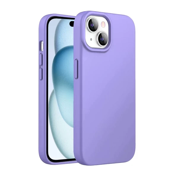 LIQUID SILICONE CASE (NO LOGO) - LAVENDER
