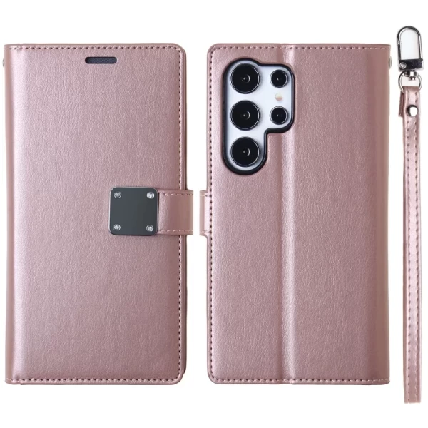 PRESTIGE WALLET - ROSE GOLD (N6)  GALAXY S25 ULTRA