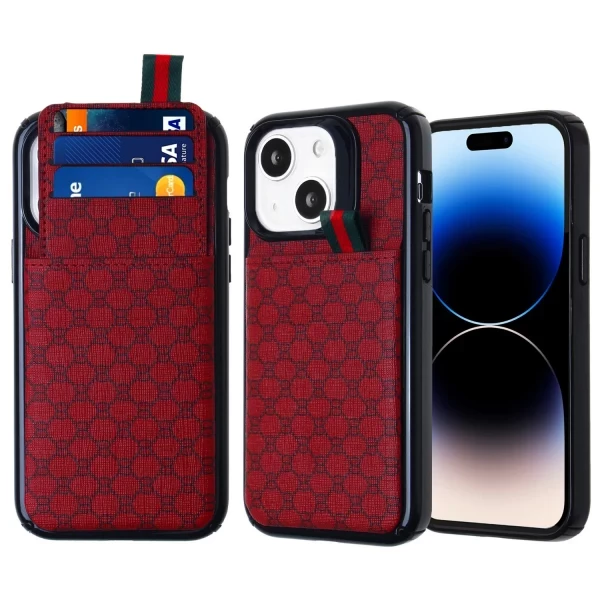 SUAVE MONTAUK CC - RED (L58)  IPHONE 14 PRO MAX / 13 PRO MAX / 12 PRO MAX