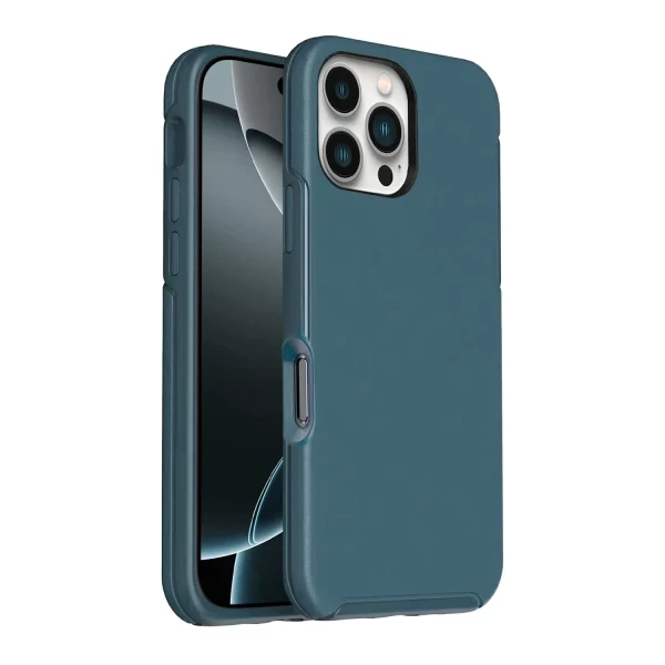 HEAVY DUTY OFF TRACK WITHOUT CLIP (NO LOGO) - DARK BLUE  IPHONE 16 PRO MAX
