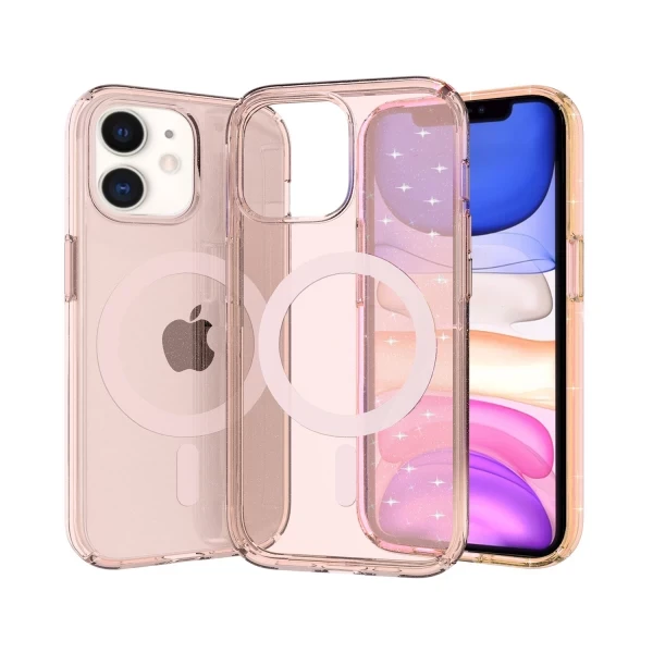 CONFORMITY HEAVY DUTY MAGSAFE - GLITTER ROSE GOLD