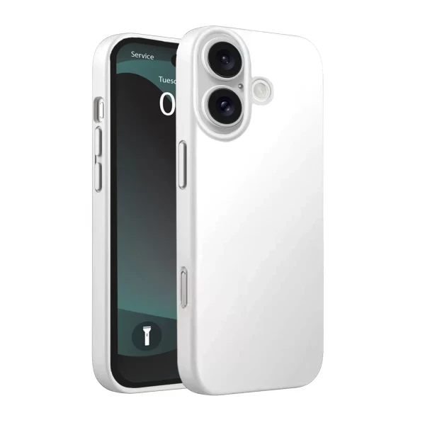 LIQUID SILICONE CASE - WHITE