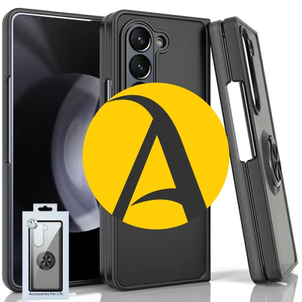 SQUARE RING SERIES - BLACK  GALAXY Z FOLD 6