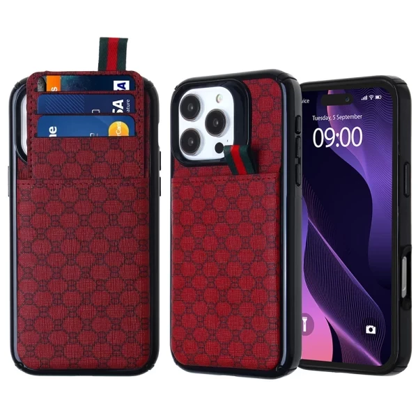 SUAVE MONTAUK CC - RED (L58)  IPHONE 16 PRO MAX