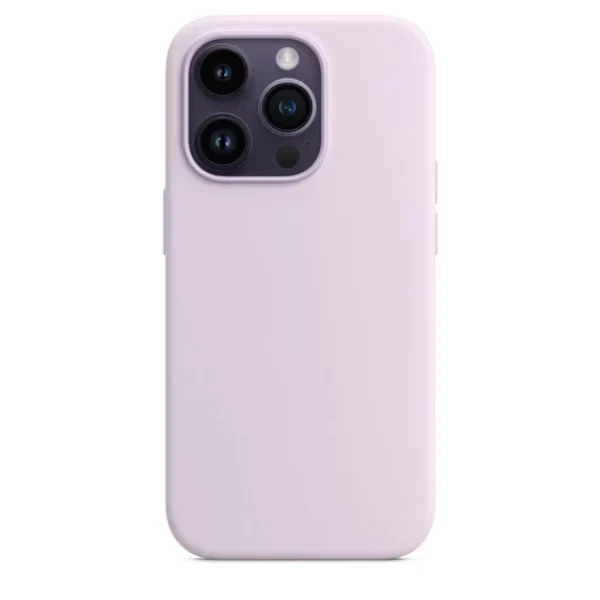 IPHONE XR LIQUID SILICONE CASE (NO LOGO) - LAVENDER  IPHONE XR