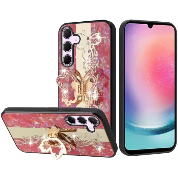 SILK EXOTIC BUTTERFLY - PINK Galaxy A26 5G