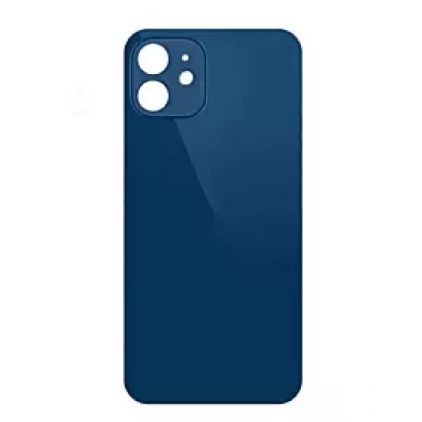 BACK GLASS NO LOGO iPhone 12 - BLUE