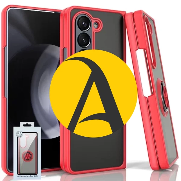 SQUARE RING SERIES - RED GALAXY Z FOLD 6