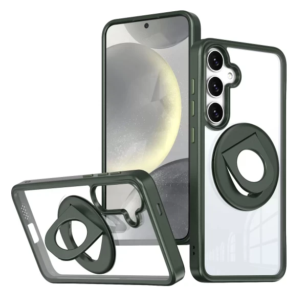 Orbit Clear Rotating Ringstand Magsafe - GREEN  GALAXY S25 PLUS / S24 PLUS